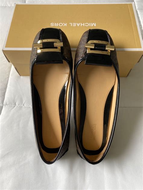 michael michael kors gloria moc flats|michael kors women flats.